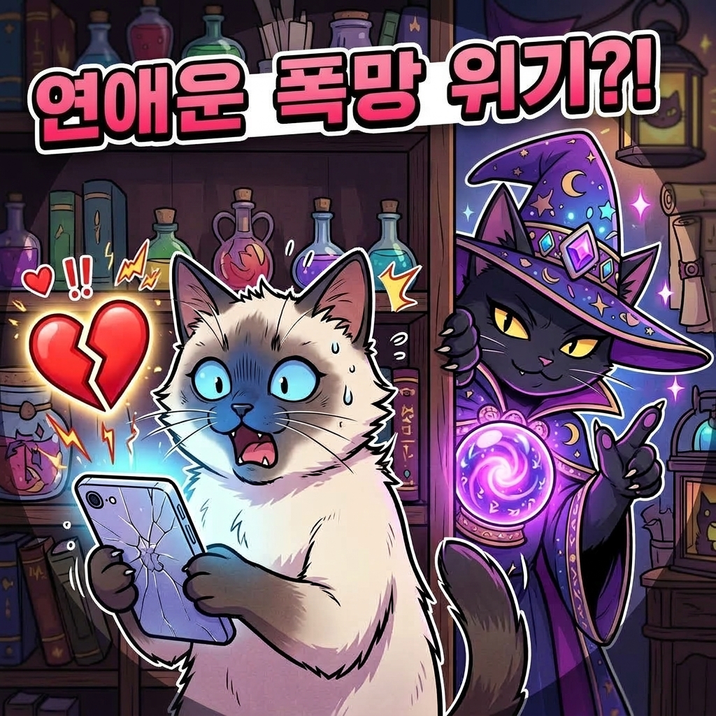 연애운 폭망 위기?!
