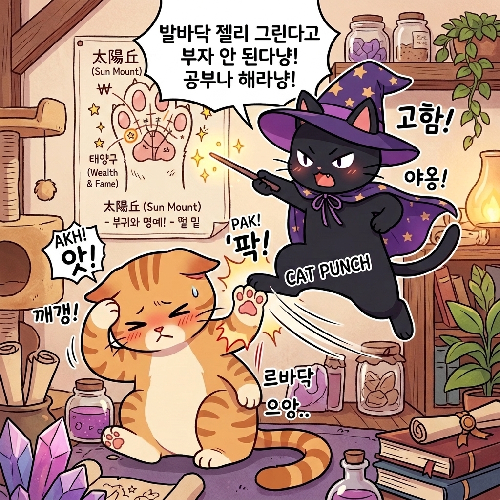 3컷: 냥냥펀치 팩폭