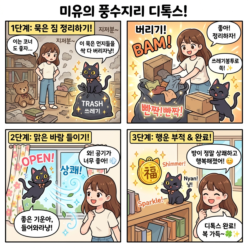 3컷: 풍수 디톡스 비책