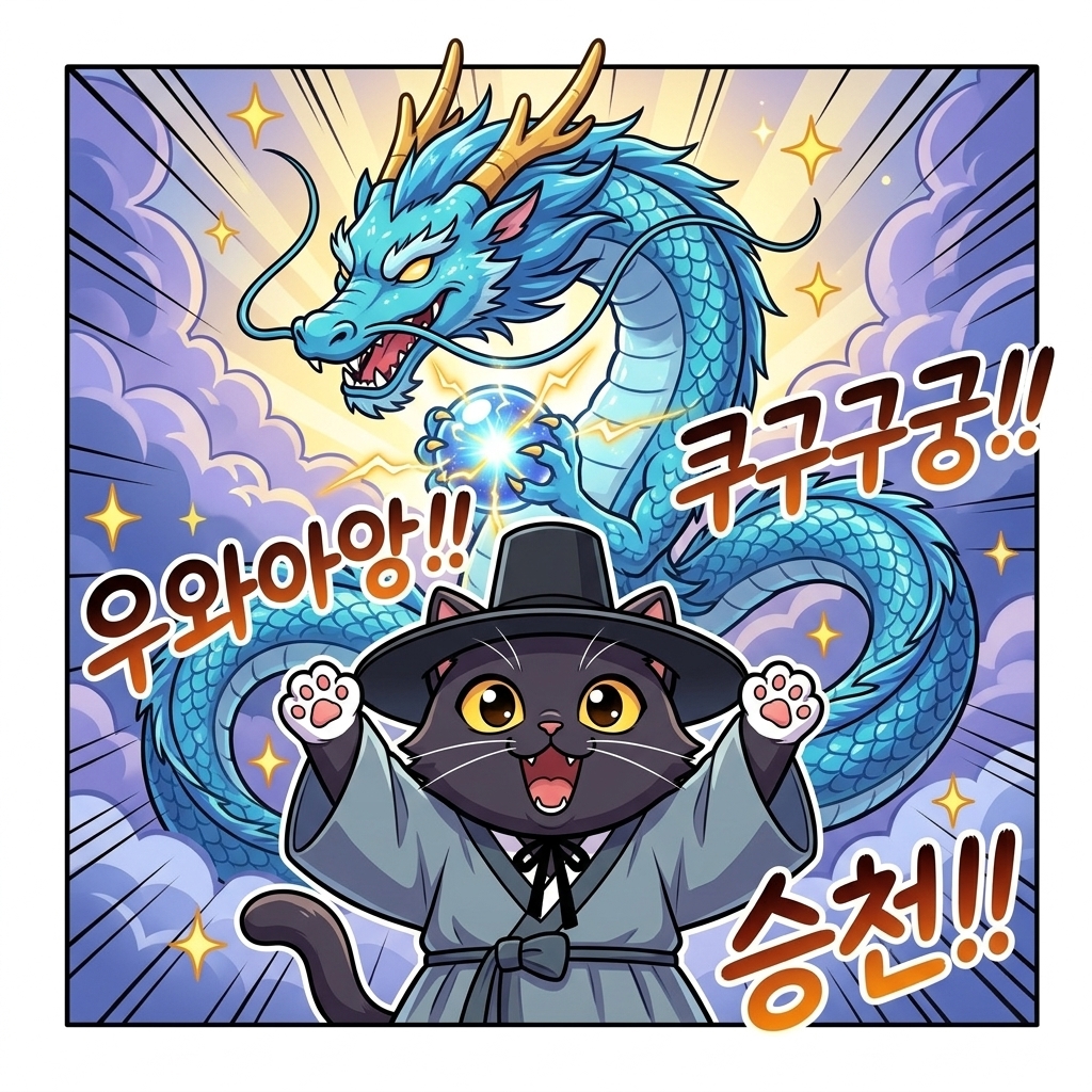 용꿈 해몽 총정리: 청룡·황룡 승천하는 꿈·여의주 얻는 꿈 합격·승진·로또 1등 대조표