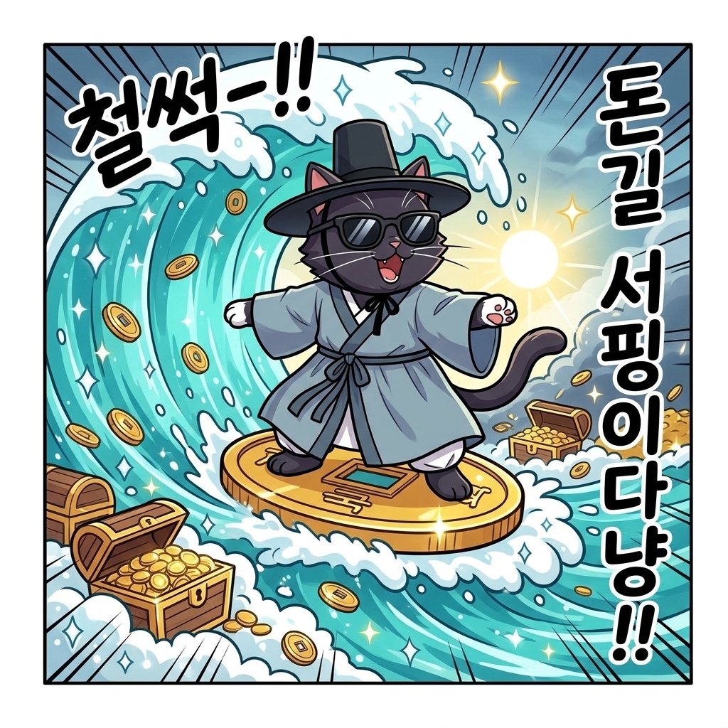 물꿈·바다꿈 해몽: 맑은 물이 차오르는 꿈·홍수·폭포수 꿈 유동성 재물운 대조표