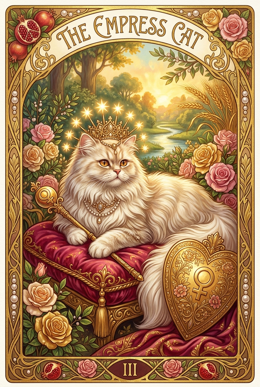 III. THE EMPRESS 여황제 카드